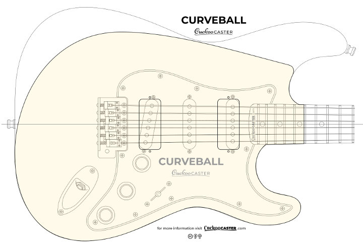 CURVEBALL. An original Cuckoocaster design.