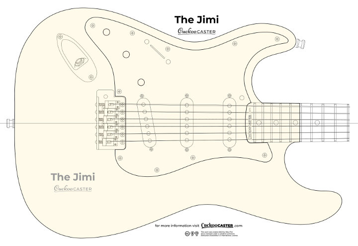 The Jimi is a hommage to Jimi Hendrix turning the wheel one more screw.